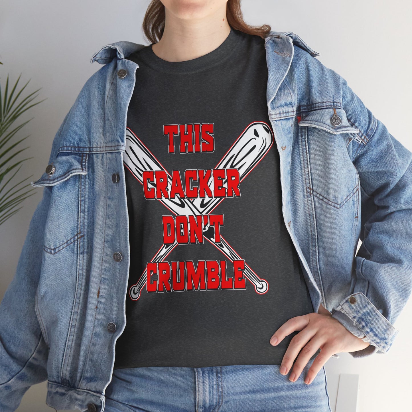 This Cracker don't crumble. Biker, one percent, isd, rac inspired shirt.