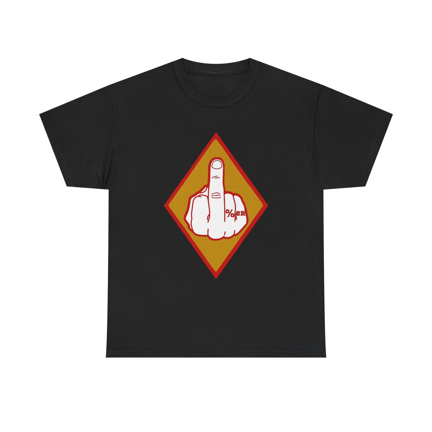 Bandidos MC inspired one percent F*ck you diamond