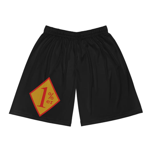 Bandidos Inspired Basketball Shorts