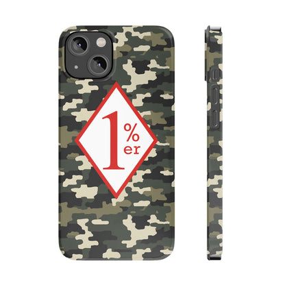Biker Phone Cases, Diamond Red & White Design, Custom Motorcycle Club Gift, HA
