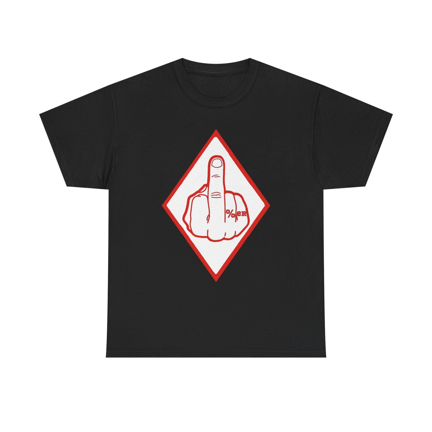 81 hells angels colors inspired one percenter middle finger shirt