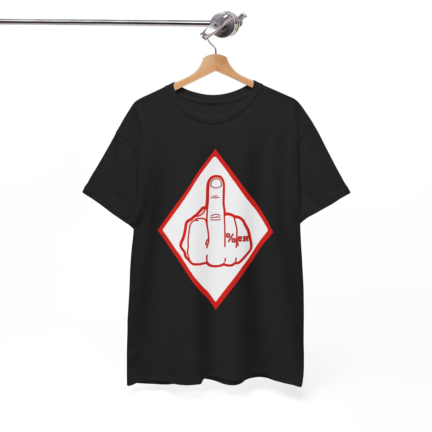 81 hells angels colors inspired one percenter middle finger shirt