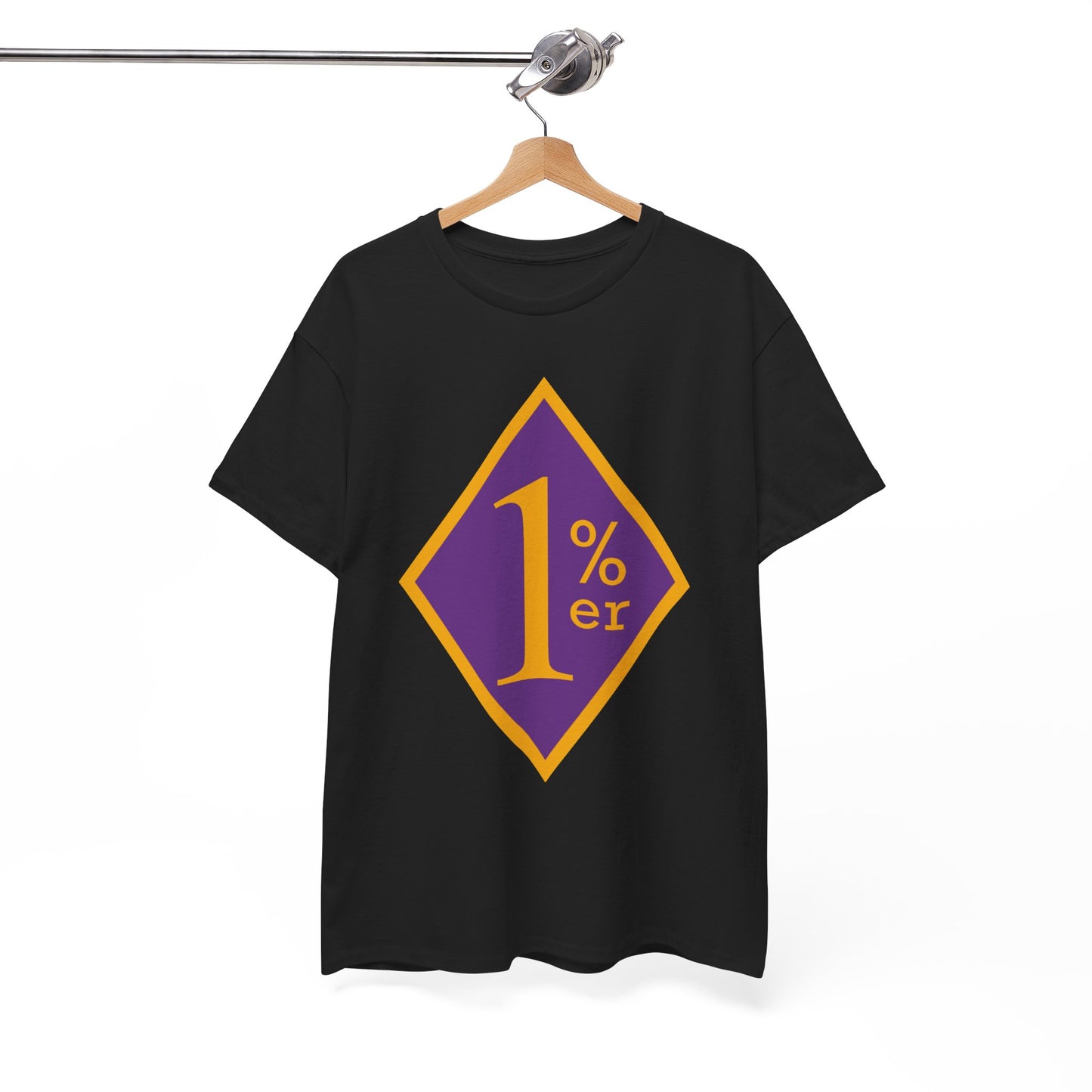 Purple Gold One Percenter Galloping Goose Outlaw Biker TShirt