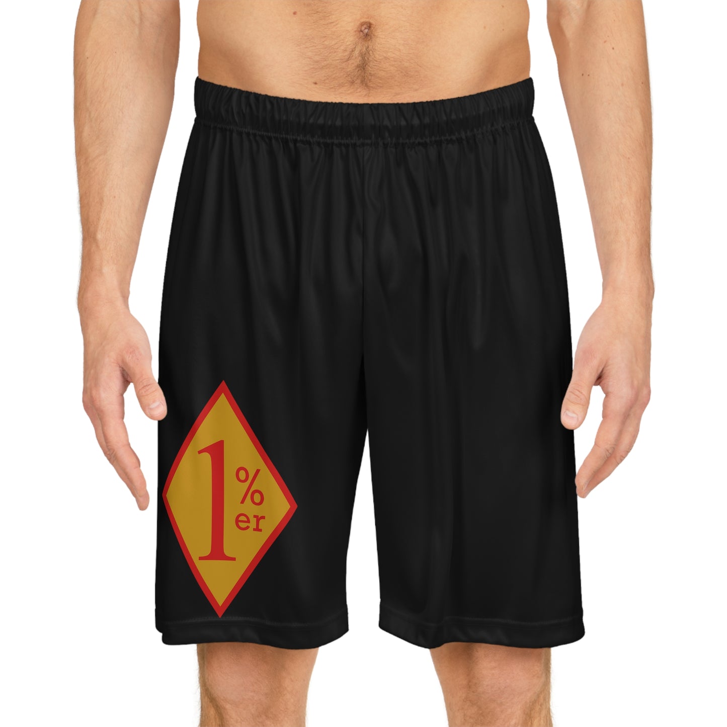Bandidos Inspired Basketball Shorts