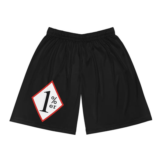 sons of silence inspired Basketball Shorts (AOP)