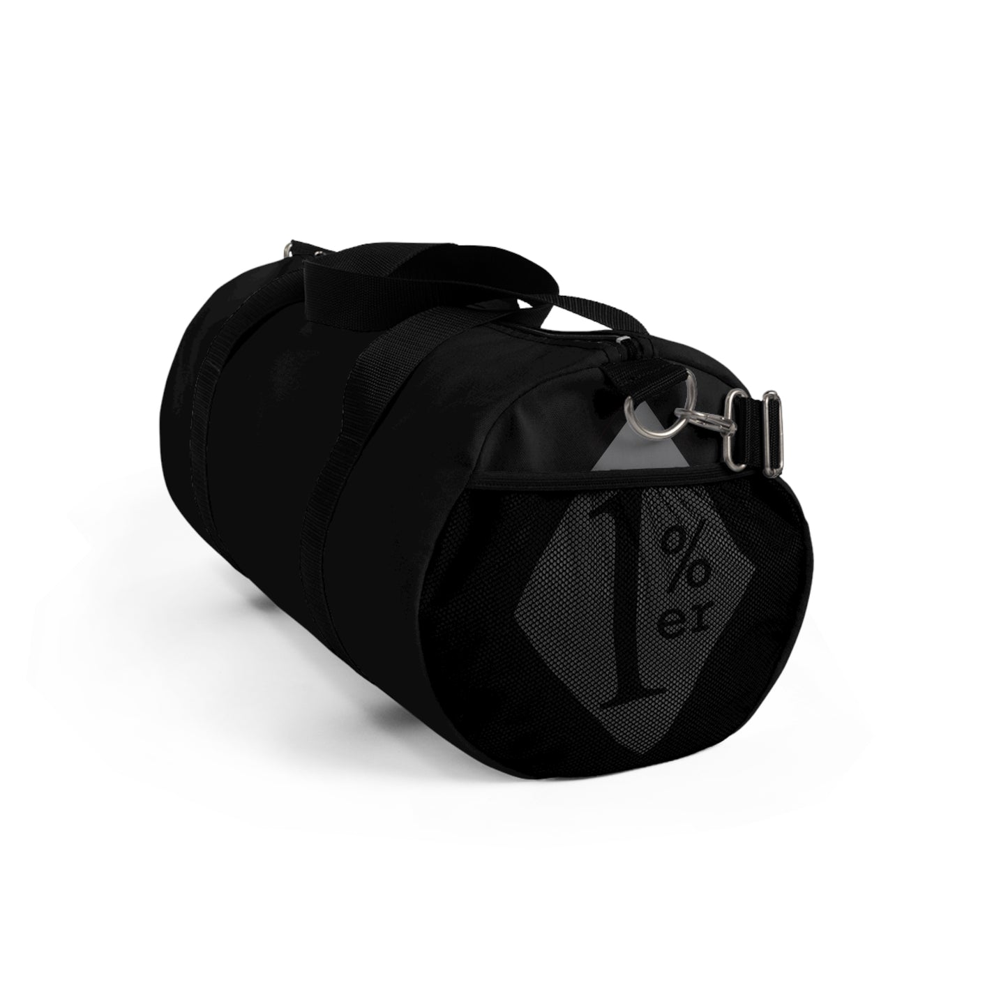 Black and Grey diamond duffel bag Duffel Bag