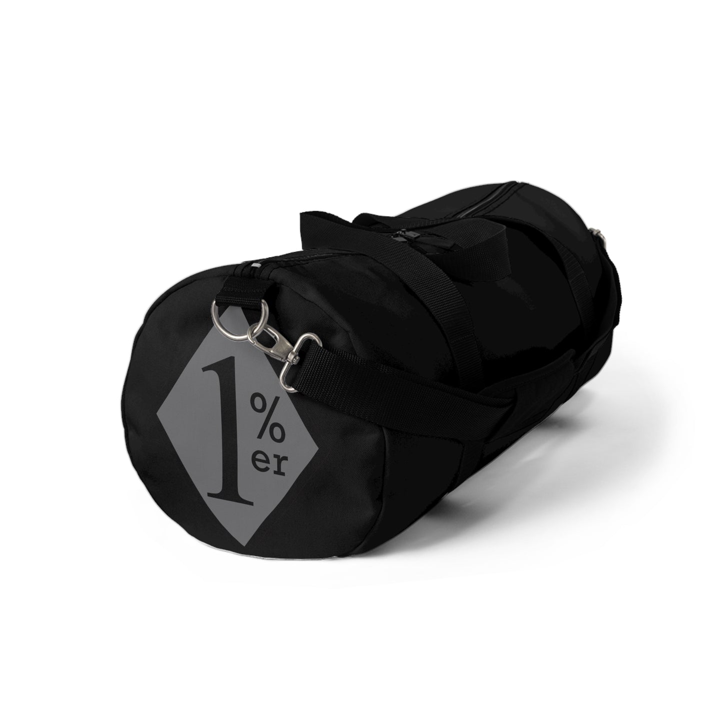 Black and Grey diamond duffel bag Duffel Bag