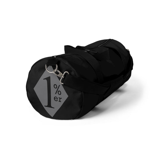 Black and Grey diamond duffel bag Duffel Bag