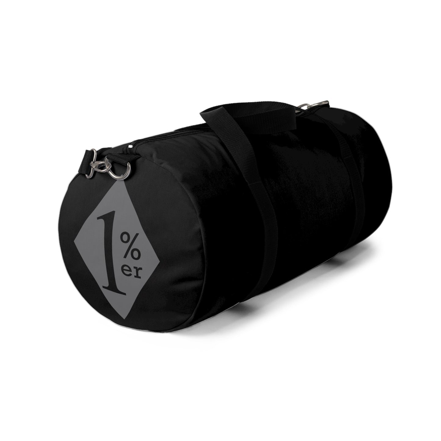 Black and Grey diamond duffel bag Duffel Bag