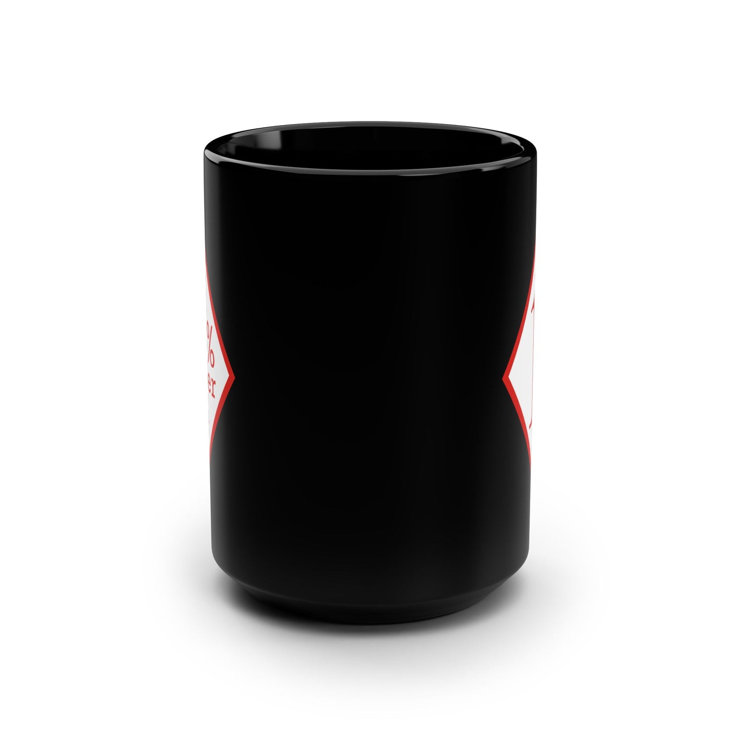 One Percenter 81 hells angels inspired Black Mug, 15oz