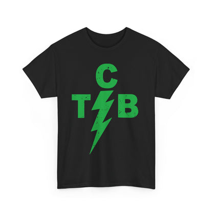 Elvis Green & White TCB Unisex Tee, One Percenter Design, Heavy Cotton Shirt,